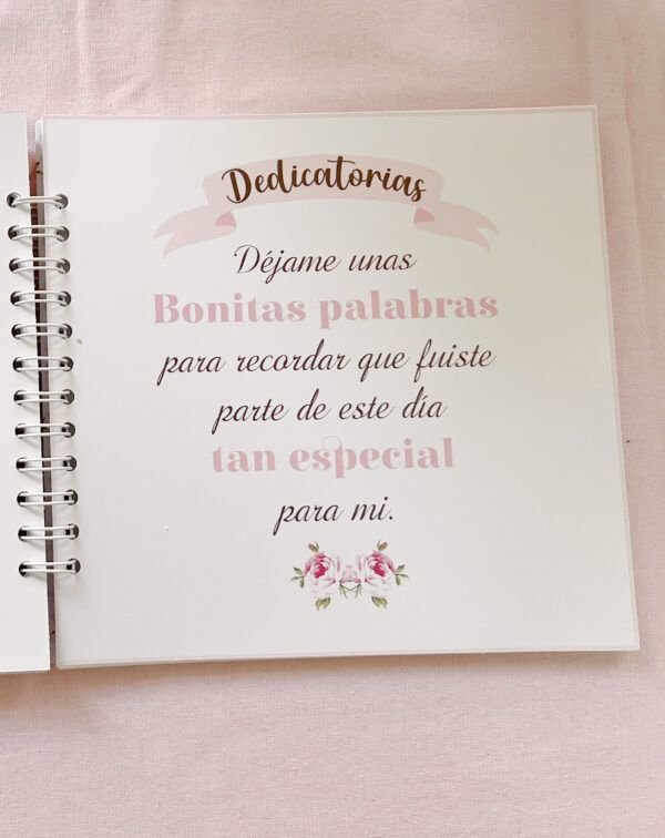 Libro de firmas personalizado  para primera comunión - Imagen 4