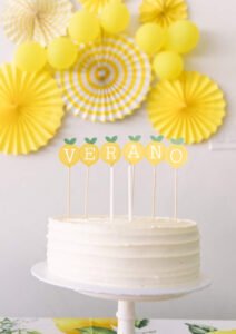 Tarta de limón verano